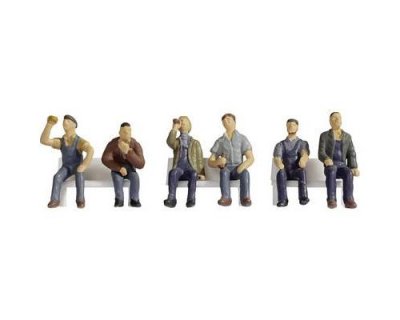 NOCH Figurines ouvriers assis H0  15278 1 set