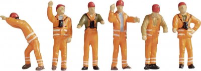 NOCH Figurines personnel de manoeuvre H0  15275 1 set
