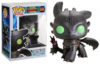 FUNKO Figurines Pop  Dragons 3 POP!&nbsp;Figurine Vinyle krokmou 9 cm- - Fig 