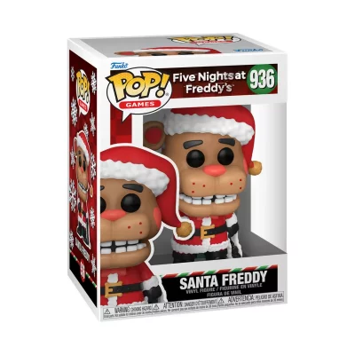 FUNKO Figurines Pop  FIVE NIGHTS AT FREDDY'S - POP Games N&deg; 936 - Santa 