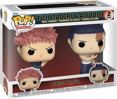 FUNKO Figurines Pop  JUJUTSU KAISEN - POP Animation - Itadori & Todo "2