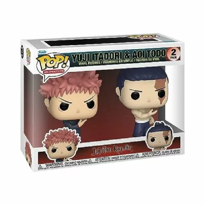 FUNKO Figurines Pop  JUJUTSU KAISEN - POP Animation - Itadori & Todo "2