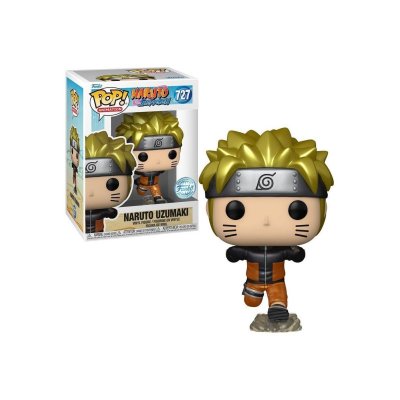 FUNKO Figurines Pop  NARUTO - POP N&deg; 727 - Naruto Running Metalic Effec