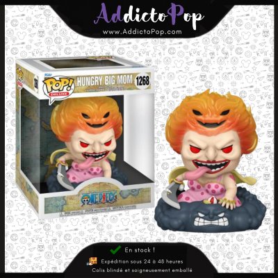 FUNKO Figurines Pop  One Piece Pop Deluxe Hungry Big Mom - - Figurines