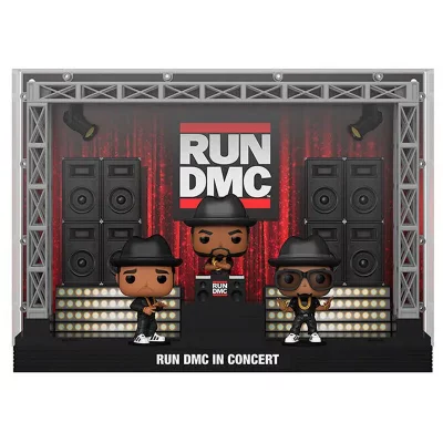 FUNKO Figurines Pop  Run DMC pack 3 POP Moments Deluxe Vinyl figurines