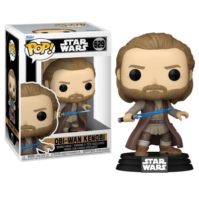 FUNKO Figurines Pop  SW Star Wars Pop Obi-Wan Kenobi S2 Obi-Wan Battle