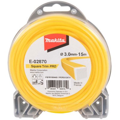 MAKITA Fil carr&eacute; Square Trim Pro  3 mm x 15 m - E-02870