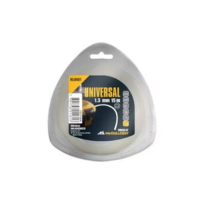 MCCULLOCH Fil de coupe-herbe en nylon 1.3mm x 15m NLO001