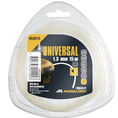 UNIVERSAL Fil de coupe-herbe en nylon 1.3mm x 15m NLO010