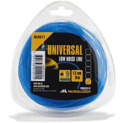 MC CULLOCH Fil de coupe-herbe en nylon 1.5mm x 15m NLO011