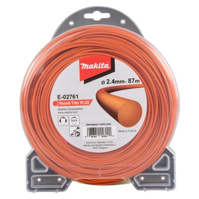 MAKITA Fil de coupe Orange 2,4mm x 87m rond  E-02761