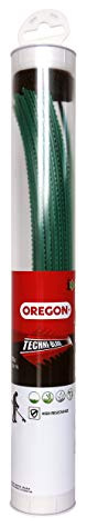OREGON Fil d&eacute;broussailleuse carr&eacute; vert Techni-blade 5mm 70 brins 26cm 