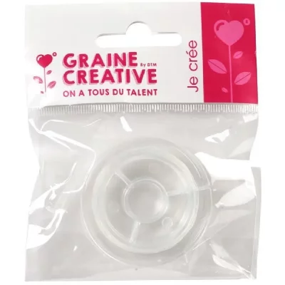 GRAINE CREATIVE Fil elastique transparent 5m 268309