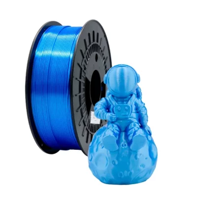 GENERICO Filament 3d Pla Soie - Diam&egrave;tre 1,75 Mm - Bobine 1kg - Couleur Bleu