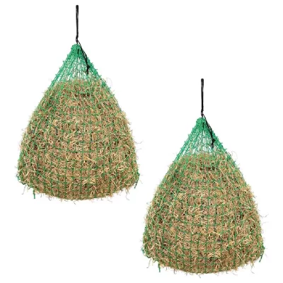 VIDAXL Filet &agrave; foin 2 pcs Rond 1 x 1 m PP  - N/A