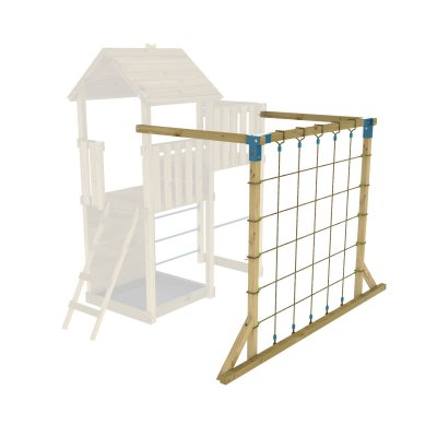 TP TOYS Filet &agrave; grimper pour aire de jeux SKYWOOD bois FSC&reg;