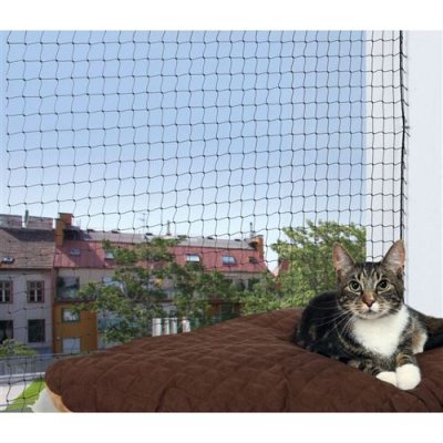 TRIXIE Filet de protection 4 x 3 m noir. pour chat -  - TR-44321