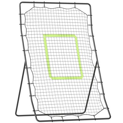 HOMCOM Filet de rebond football 123L x 90l x 174H cm