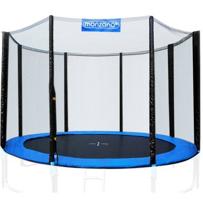 DEUBA Filet de s&eacute;curit&eacute; pour trampoline 8 poteaux &Oslash;305cm