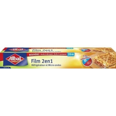 ALBAL Film 2en1, fra&icirc;cheur et micro-ondes