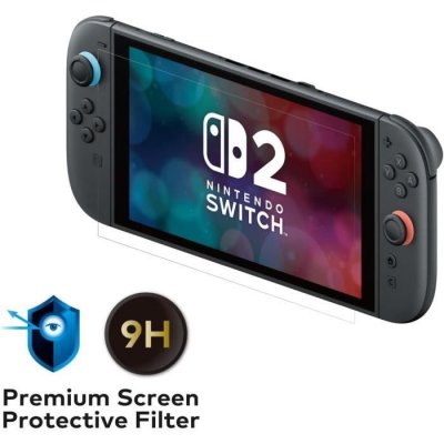 HORI Film de protection d'&eacute;cran premium  Transparent pour Nintendo Switch 2 