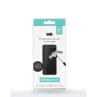 WE Film De Protection  Verre Trempe Universel 5,5 A 5,9