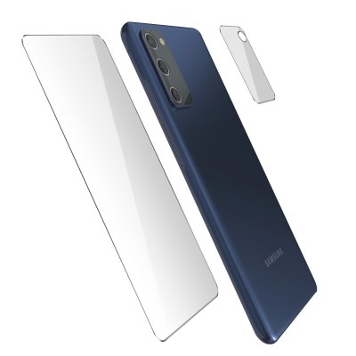 AVIZAR Film Galaxy S20 FE Protection &Eacute;cran et Cam&eacute;ra Arri&egrave;re Verre Tremp&eacute; Transparent Blanc