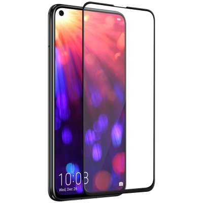 AVIZAR Film Honor View 20 Protection &Eacute;cran Verre Tremp&eacute; 9H Antichocs - Contour Noir