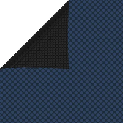 VIDAXL Film solaire de piscine flottant PE 975x488 cm Noir et bleu
