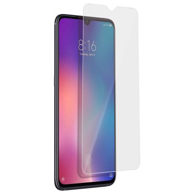 AVIZAR Film Xiaomi Mi 9 Protection &Eacute;cran Verre Tremp&eacute; 9h Antichoc Transparent