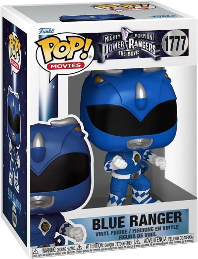 FUNKO Films POP : Power Rangers : Mighty Morphin - Ranger bleu
