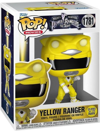 FUNKO Films POP : Power Rangers : Mighty Morphin - Ranger jaune