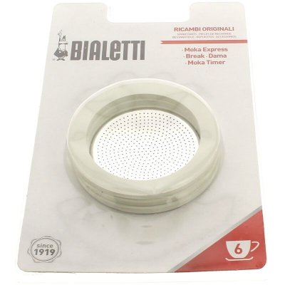 BIALETTI Filtre + 3 joints 6 tasses pour Cafetiere  - 3665392093374