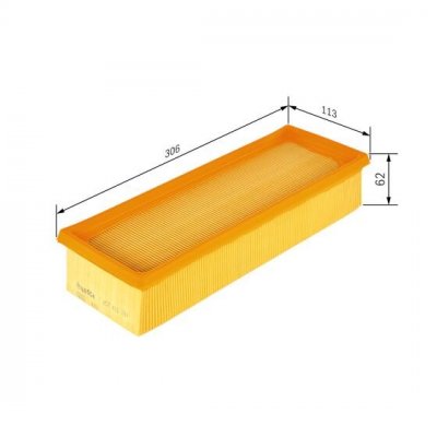 BOSCH Filtre a  air  1 457 433 297 (X1)