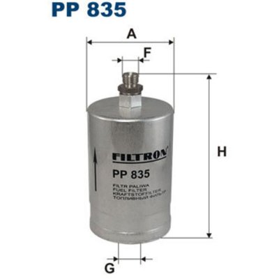 FILTRON Filtre a  carburant  PP 835 (X1)