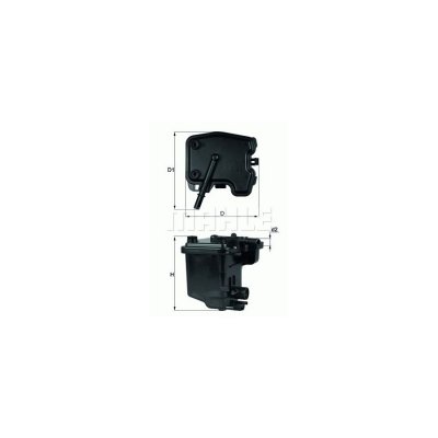 MAHLE Filtre &agrave; carburant KNECHT FILTER KL 431D