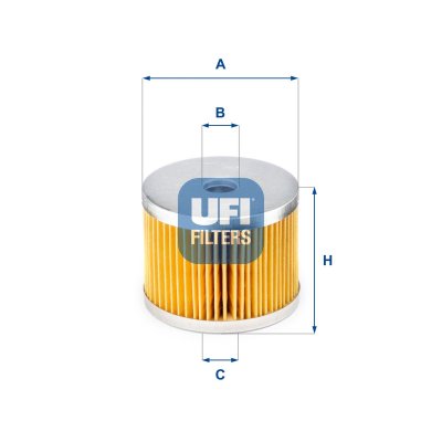 UFI Filtre &agrave; carburant  FILTERS SPA 26.652.00
