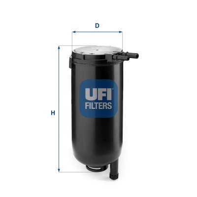 UFI Filtre &agrave; carburant  FILTERS SPA 31.071.00