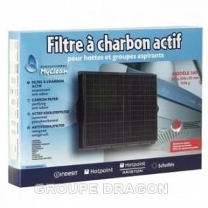 ARISTON Filtre a charbon (290x230x39mm) pour hotte  - 9633906