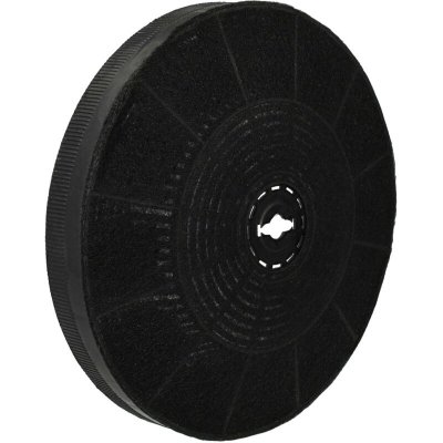 VHBW Filtre &agrave; charbon actif universel pour hotte de cuisine, diam&egrave;tre 19 cm - 