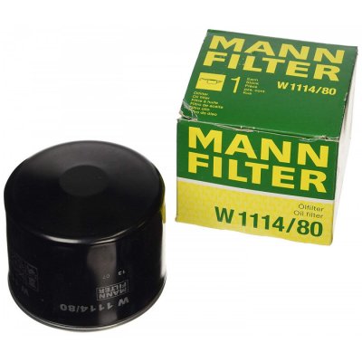 MANN FILTER Filtre a  huile MANN-FILTER W 1114/80 (X1)