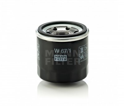 MANN FILTER Filtre a  huile MANN-FILTER W 67/1 (X1)