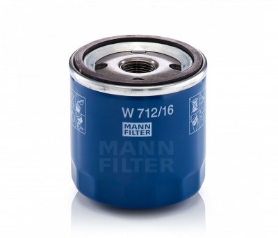 MANN FILTER Filtre a  huile MANN-FILTER W 712/16 (X1)