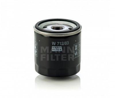 MANN FILTER Filtre a  huile MANN-FILTER W 712/83 (X1)