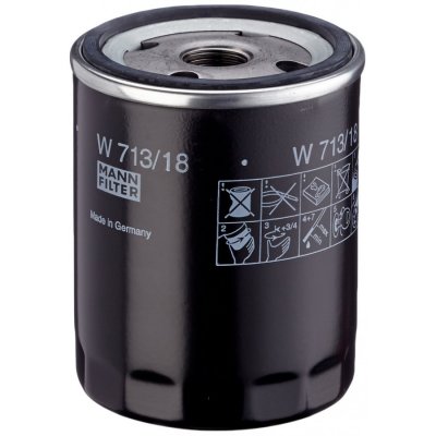 MANN FILTER Filtre a  huile MANN-FILTER W 713/18 (X1)