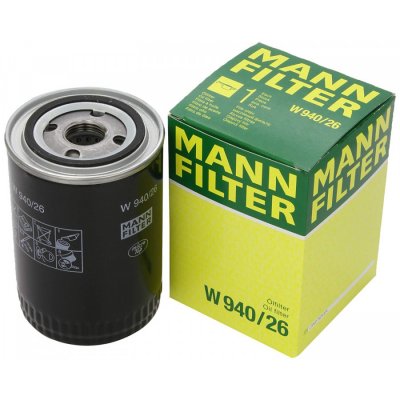 MANN FILTER Filtre a  huile MANN-FILTER W 940/26 (X1)