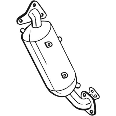 BOSAL Filtre a  particules - FAP  097-316 (X1)