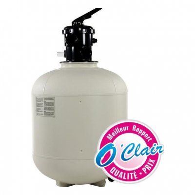 PISCINE CENTER O CLAIR Filtre a sable piscine polyclair plus top &oslash; t600 - 12 m&sup3;/h