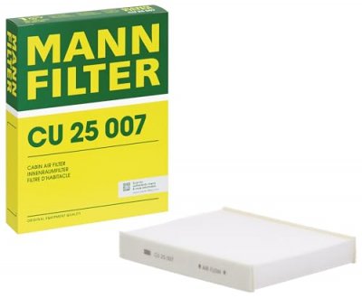 MANN FILTER Filtre, air de l'habitacle MANN-FILTER CU 25 007