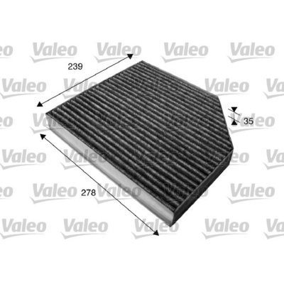 VALEO Filtre air de lhabitacle CLIMFILTER PROTECT 715580 